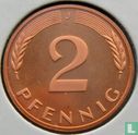Allemagne 2 pfennig 1984 (J) - Image 2