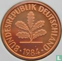 Allemagne 2 pfennig 1984 (D) - Image 1