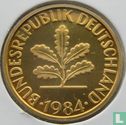 Deutschland 10 Pfennig 1984 (F) - Bild 1