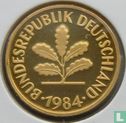 Germany 5 pfennig 1984 (G) - Image 1