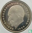 Allemagne 2 mark 1985 (G - Konrad Adenauer) - Image 2