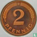 Allemagne 2 pfennig 1985 (D) - Image 2