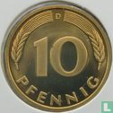 Allemagne 10 pfennig 1985 (D) - Image 2
