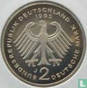 Duitsland 2 mark 1985 (J - Konrad Adenauer) - Afbeelding 1