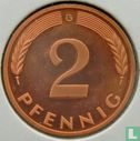Germany 2 pfennig 1985 (G) - Image 2