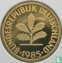 Germany 10 pfennig 1985 (G) - Image 1
