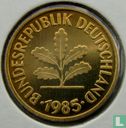 Germany 5 pfennig 1985 (F) - Image 1