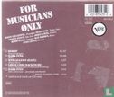 For Musicians Only   - Afbeelding 2