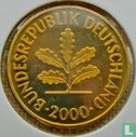 Allemagne 5 pfennig 2000 (F) - Image 1