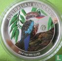 Australië 1 dollar 2014 (gekleurd - met F15 privy merk) "Kookaburra" - Afbeelding 1