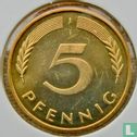 Allemagne 5 pfennig 2000 (J) - Image 2