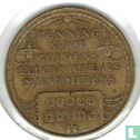 Elektriciteitspenning Amsterdam - guldens muntmeter (messing, met randschrift) - Image 2