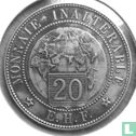 Frankreich 20 Franc 1896 (Probe) - Bild 2