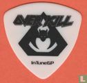 Overkill Plectrum, Guitar Pick, Derek "The Skull" Tailer - Image 1