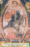 Detall de la decoració mural de l' absis de Sant Miguel d'Engolasters - Afbeelding 2
