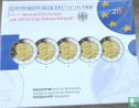 Germany mint set 2018 (PROOF) "100th anniversary of the birth of the Chancellor Helmut Schmidt" - Image 1