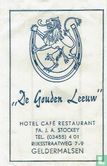"De Gouden Leeuw" Hotel Café Restaurant  - Afbeelding 1