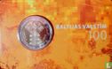 Lettonie 2 euro 2018 (coincard) "Centenary of the Baltic States" - Image 1
