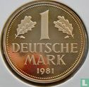 Duitsland 1 mark 1981 (J) - Afbeelding 1