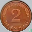 Germany 2 pfennig 1981 (J) - Image 2