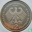 Duitsland 2 mark 1981 (J - Konrad Adenauer) - Afbeelding 1