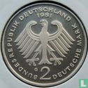 Germany 2 mark 1981 (G - Kurt Schumacher) - Image 1