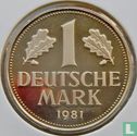 Deutschland 1 Mark 1981 (G) - Bild 1
