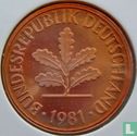 Allemagne 2 pfennig 1981 (F) - Image 1