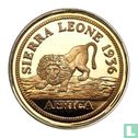 Sierra Leone Sovereign (D) 1936 (Gold - PROOF) "Edward VIII Fantasy Coronation Medallion" - Afbeelding 2