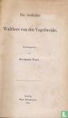 Die Gedichte Walthers von der Vogelweide - Image 1