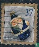 Blauwe Santa (klein)  - Afbeelding 2