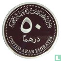 Verenigde Arabische Emiraten 50 dirhams 2017 (PROOF) "Official opening of Oumolat Security Printing" - Afbeelding 2