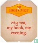 My tea, my book, my evening. / Moj caj, moja knjiga, moj vecer. - Image 1