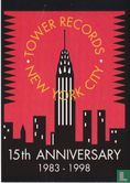 Tower Records New York City 15th Anniversary 1983-1998 - Afbeelding 1
