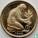Allemagne 50 pfennig 1998 (J) - Image 1