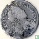 France 1/10 ecu 1718 (BB - with crowned escutcheon) - Image 2