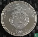 Costa Rica 5000 colones 2000 (PROOF) "50 years of the Central Bank" - Afbeelding 1