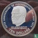 Bahamas 10 dollars 1978 (PROOF) "5th Anniversary of Independence - Sir Milo Butler" - Image 2