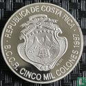 Costa Rica 5000 colones 1997 (PROOF) "Centennial of the Colon"  - Image 1