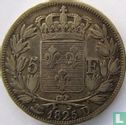France 5 francs 1825 (D) - Image 1
