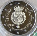 Spanje 2 euro 2018 (PROOF) "50th anniversary of King Felipe VI" - Afbeelding 1