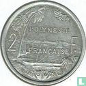 French Polynesia 2 francs 1987 - Image 2