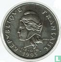 Polynésie française 20 francs 1995 - Image 1
