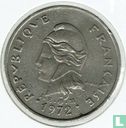 Frans-Polynesië 20 francs 1972 - Afbeelding 1