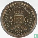 Antilles néerlandaises 5 gulden 2003 - Image 1