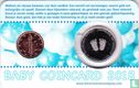 Netherlands 1 cent 2018 (coincard - boy) "Baby's eerste centje" - Image 2