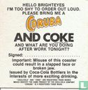 Coke is it! with your favorite spirit - Coruba - Image 1