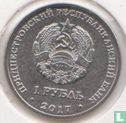 Transnistria 1 ruble 2017 "2018 Winter Olympics in Pyeongchang" - Image 1