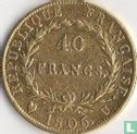 France 40 francs 1806 (U) - Image 1