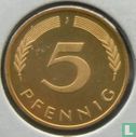 Germany 5 pfennig 1996 (J) - Image 2